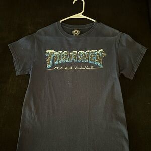 Dark blue thrasher T-shirt